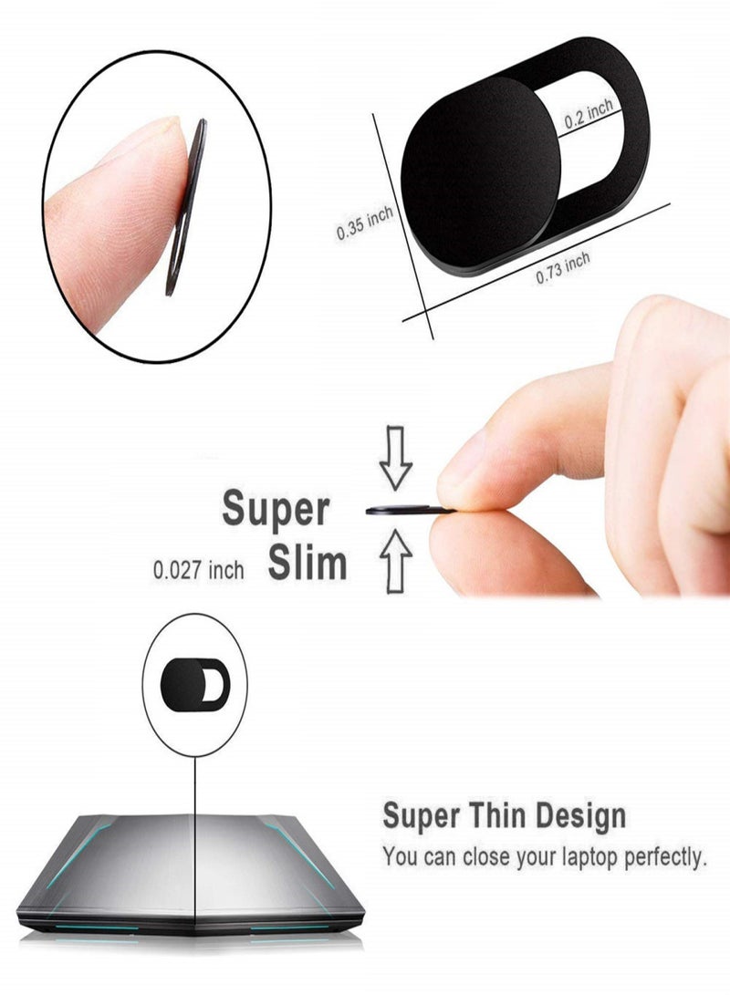 WebCam Cover Shutter Plastic Universal Camera Cover Web Cam Slider Privacy Sticker for Smartphone Tablet PC Laptop - Image 2