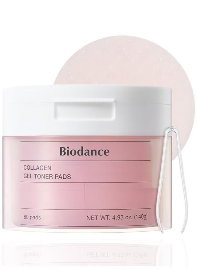 Biodance Collagen Gel Toner Pads for Hydrating & Smoothing Skin – 60 Pads, 140g - Image 1