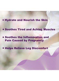 Aromasong Aromasong Pregnancy Bath Soak 3 LB - 100% Pure Magnesium Flakes with 21 Essential Dead Sea Minerals and Natural Lavender - Better Absorbing Than Epsom Salt  - Image 3