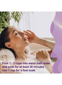 Aromasong Aromasong Pregnancy Bath Soak 3 LB - 100% Pure Magnesium Flakes with 21 Essential Dead Sea Minerals and Natural Lavender - Better Absorbing Than Epsom Salt  - Image 5