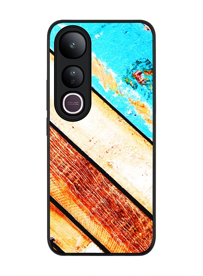 Stylizedd For vivo V50 Lite Case,Slim fit Camera Protection, Shockproof Thin Phone cover  - Wooden Pier