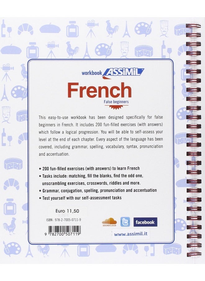 null - Assimil French False Beginners French False Beginners: Workbook exercises for speaking French - Image 1