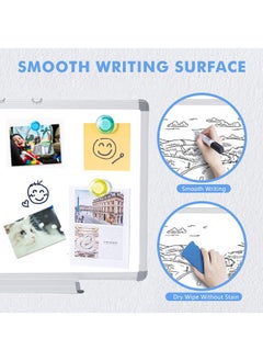 GBQ Exclusive Custom Aluminum Frame Double-sided Magnetic Dry Erase Whiteboard 60*90CM School Office Home Stationery  - Image 3