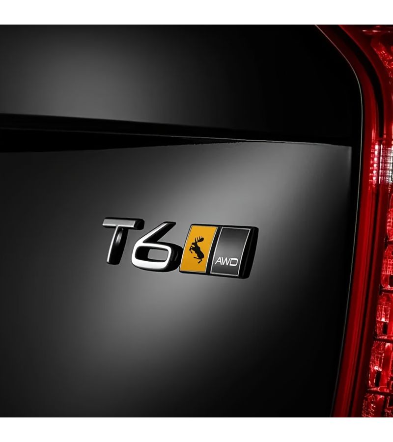 Silvery Metal Tailgate Emblem Suitable For Volvo Xc60 Xc90 S90 40 V60 Car Decal - Image 4
