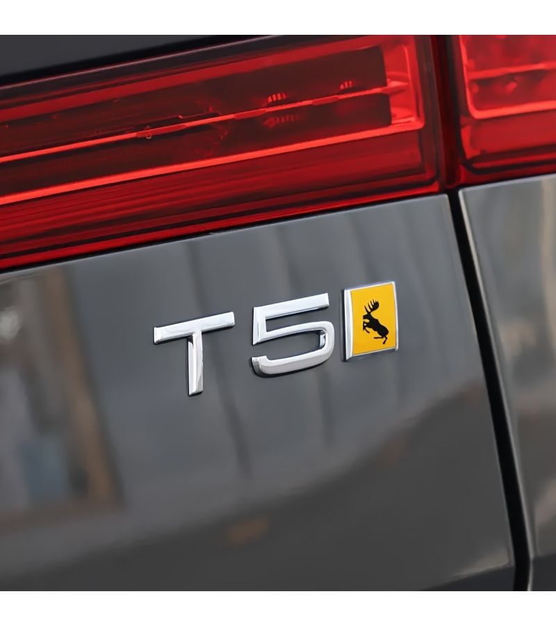 Silvery Metal Tailgate Emblem Suitable For Volvo Xc60 Xc90 S90 40 V60 Car Decal - Image 3