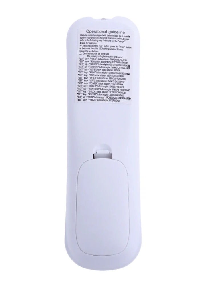 HuHa - Universal Projector Remote Control, Remote Controller for Projector, Remote Distance Is Up to 10m / 33ft - Image 1
