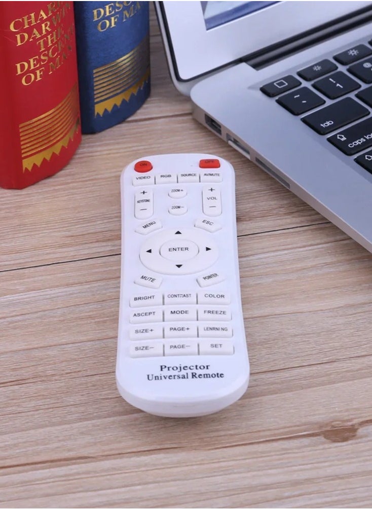 HuHa - Universal Projector Remote Control, Remote Controller for Projector, Remote Distance Is Up to 10m / 33ft - Image 1
