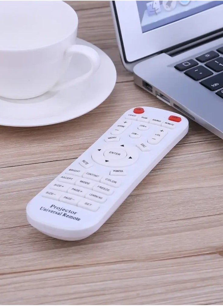 HuHa - Universal Projector Remote Control, Remote Controller for Projector, Remote Distance Is Up to 10m / 33ft - Image 1