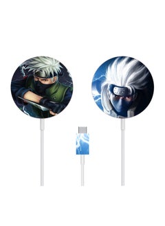 Applicable To For Apple MagSafe Charger Stickers Cartoon 12 Mobile Phone Magnetic Wireless Charging Scratch-resistant Film-Color:TN-MSF-0047