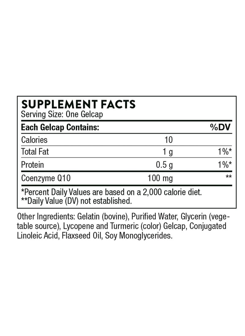 CoQ10 100 mg Optimally Absorbed Ubiquinone Dietary Supplement 60 Gelcaps - pzsku/Z50CD9C28BA7C553D1D28Z/45/_/1672630934/4864e7b2-2445-4b17-9182-155e036be956