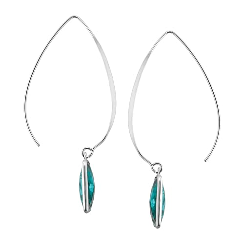 Silpada 'Oasis' Compressed Turquoise Drop Earrings in Sterling Silver - Image 3