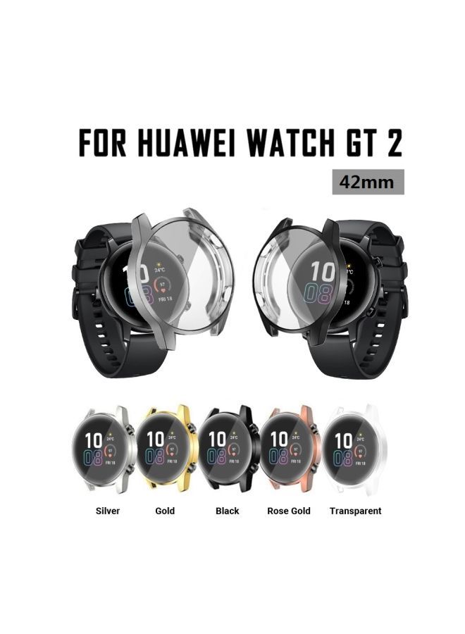 نيبمينينت مجموعة مكونة من 5 أغطية بديلة لساعة هواوي GT 2 مقاس 42 مم متعدد الألوان - Image 4