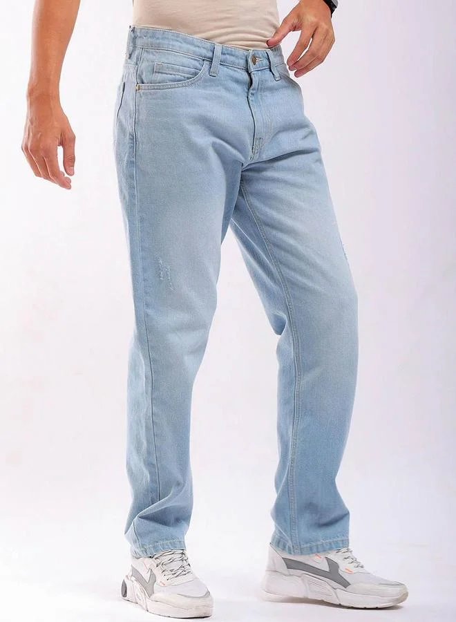 The Indian Garage Co Men Mid Rise Straight Fit Jeans