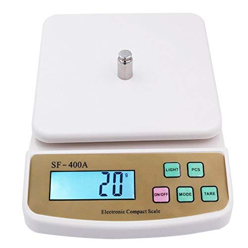 EBOFAB Digital Electronic Weight Machine Upto 10KgSF400A Square shape Scale for Home Kitchen Shop - Image 3