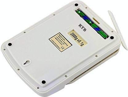 EBOFAB Digital Electronic Weight Machine Upto 10KgSF400A Square shape Scale for Home Kitchen Shop - Image 4