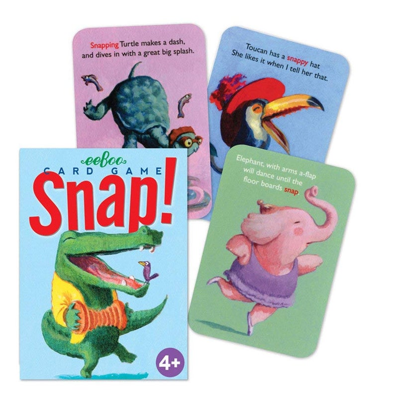 eeBoo: Snap Playing Card Game, Easy to Understand, Instructions are Included, Encourages Imagination and Creativity, Perfect for Ages 5 and up - Image 2