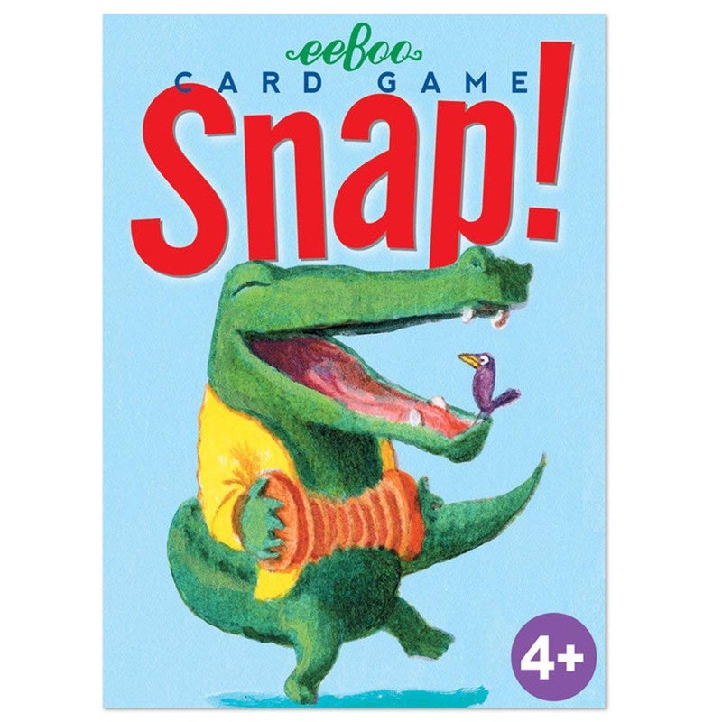 eeBoo: Snap Playing Card Game, Easy to Understand, Instructions are Included, Encourages Imagination and Creativity, Perfect for Ages 5 and up - Image 1