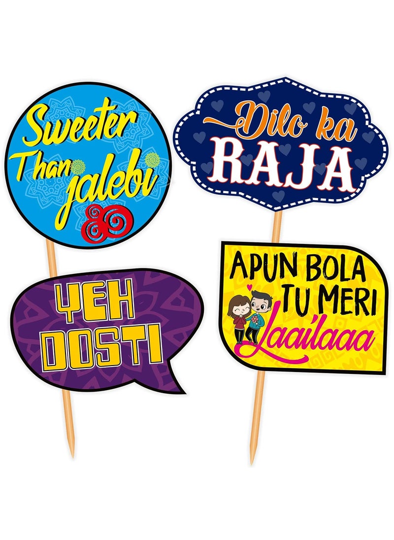 Syga SYGA Set of 29 Funny Wedding Family Party Photo Booth Props Craft Item  - Image 2