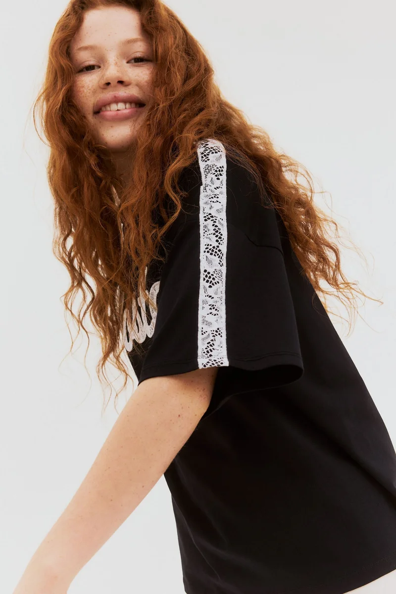 H&M Text-motif T-shirt