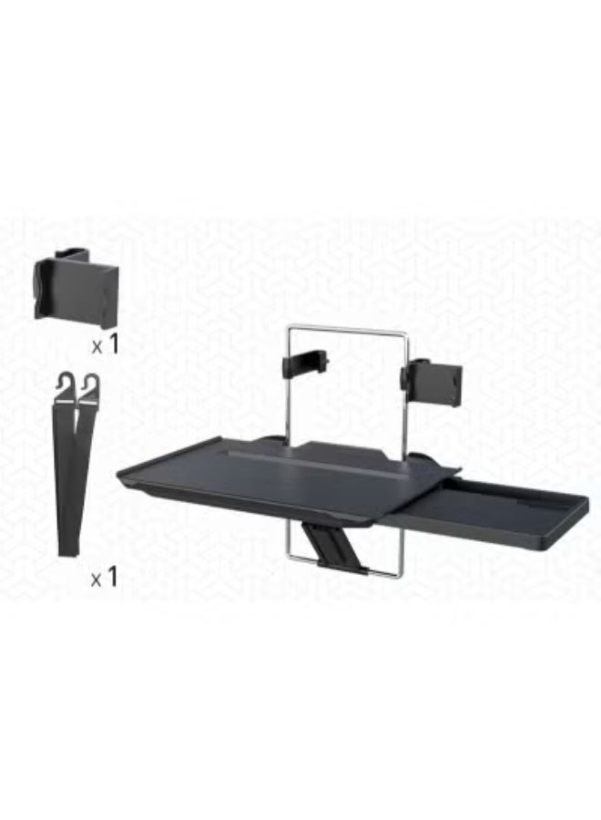 COYO Large Car Steering Wheel Tray Back Seat Headrest Tray with Phone Holder, Steering Wheel Desk Food Table for Car Laptop Mount Steering Wheel for Large SUVs, Trucks & Vans - Image 4