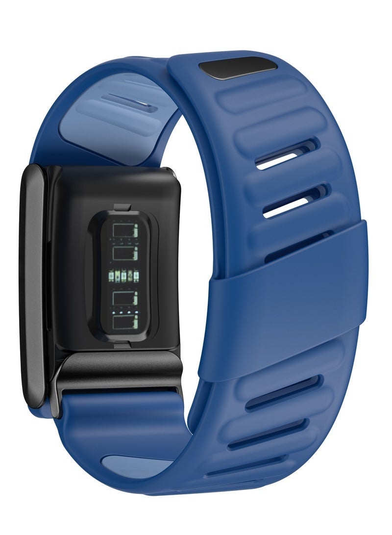 Comfort Durable Silicone Wristband Compatible with whoop 5.0 ECG Band, Soft Silicone Sports Loop Strap with U Shaped Connector for Men & Women - Image 2