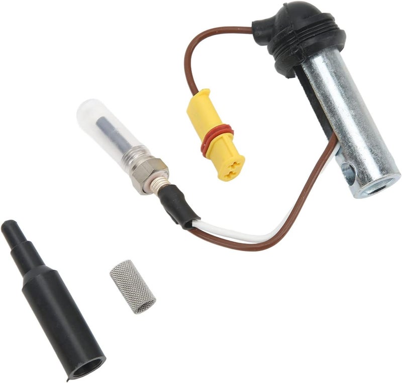 ZJchao Glow Plug Repair Kit, Copper Rubber Ceramic Glow Ignition Plug Kit Parking Heater Maintenance for Eberspacher 2KW Air Heater - Image 2