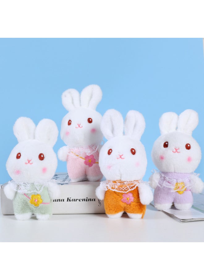 Plush Keychain Small Doll Pendant Batch Bag Bag Pendant Plush Batch Plush Pendant Doll Pendant-Specifications:Panda Transformation-Color:10 To 15cm (bead Chain)