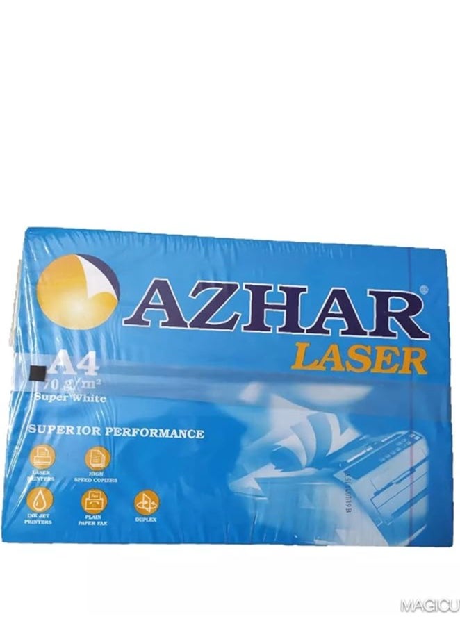 Azhar - Azhar White Premium A4 Paper 70gsm 5 Packs [2500 Paper] - Image 1