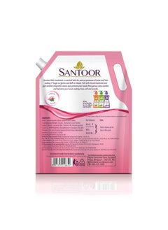 Santoor Mild Gentle Hand Wash 1500Ml With Goodness Of Lotus & Tulsi| Rich Lathering Formula With Anti-Bacterial Properties| Soft On Hands| Soothes & Hydrates Skin  - Image 3