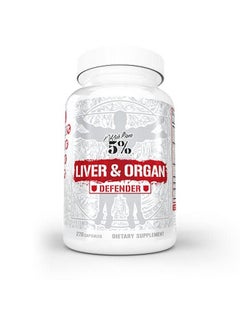Nutrition Liver & Organ Defender Cycle Support ; Premium Liver Detox With Kidney Heart Prostate & Skin Support ; Milk Thistle Saw Palmetto Hawthorn Berry ; 270 Pills (3090 Servings)
