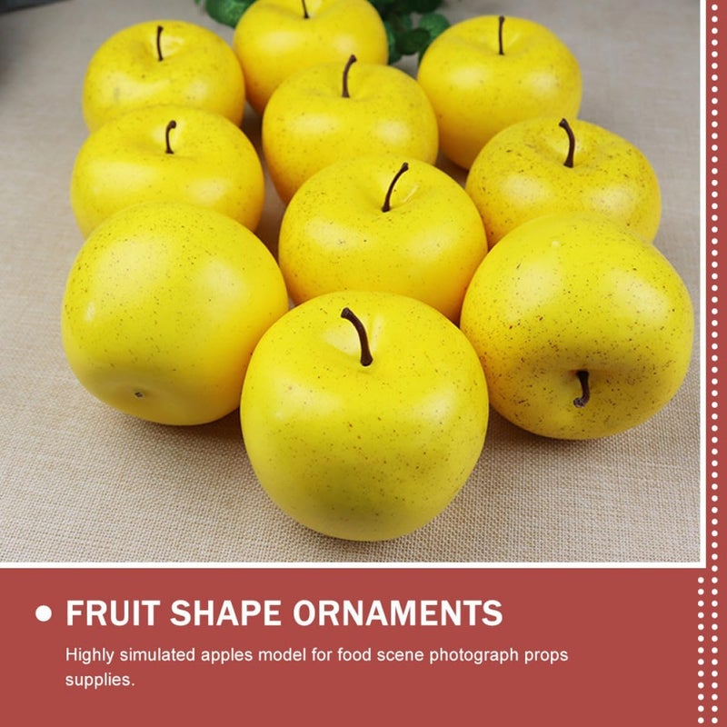 KICHOUSE Artificial Fruit Ornaments 4pcs Set Foam Simulated Realistic Models for Home Kitchen Table Decor Photography Props - Image 5