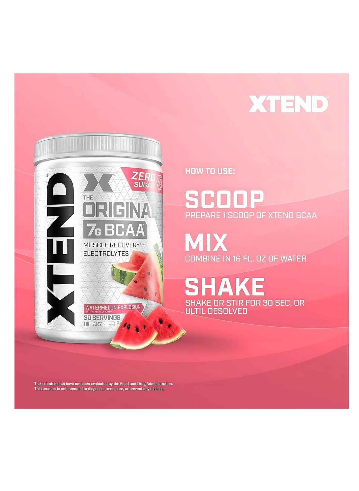 Xtend Watermelon Explosion Original BCAA Powder