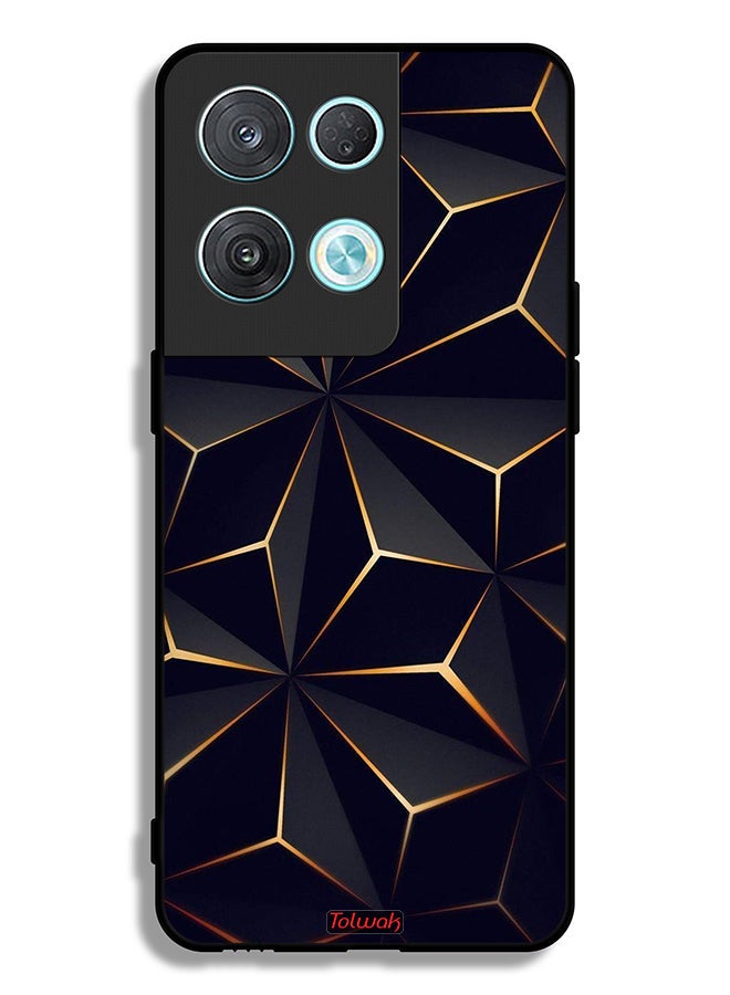 Tolwak غطاء حماية بنمط لهاتف Oppo Reno8 Pro 5G - Image 2