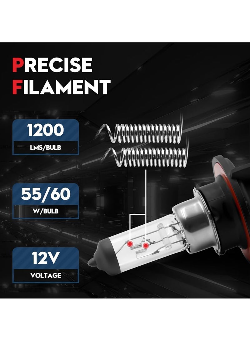 FEEMA 2PCS High-Performance Halogen Headlight Bulb High Quality Quartz Glass for Bright and Clear Light H13 12V, 55W BL10764 - Image 3