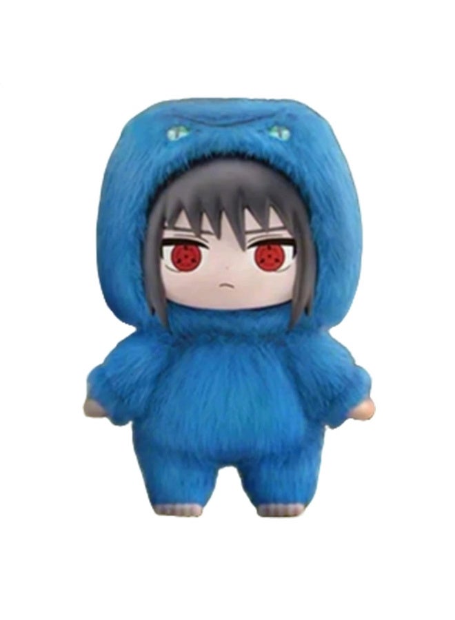 Cute Sasuke doll keychain – with a killer Sharingan gaze! 🔥👁️‍🗨️ – Soft design, delicate details, and a calm yet majestic personality ⚡ Let it decorate your desk or room shelf and add a stylish ninja touch ✨ Suitable for children and adults, for doll lovers or collectors of cute items.