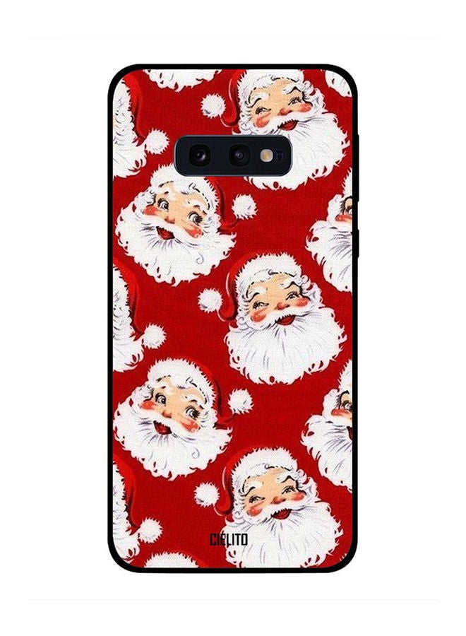 NIBEMINENT Protective Case Cover For Samsung Galaxy S10e Santa All The Way