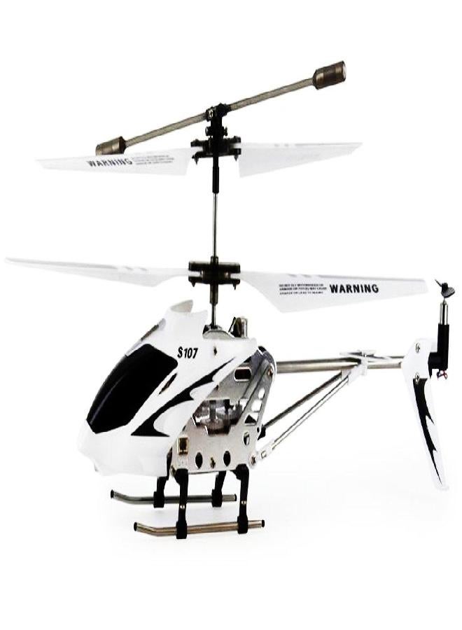 Syma S107G 3 Channel RC Helicopter with Gyro, White and silver - Image 4