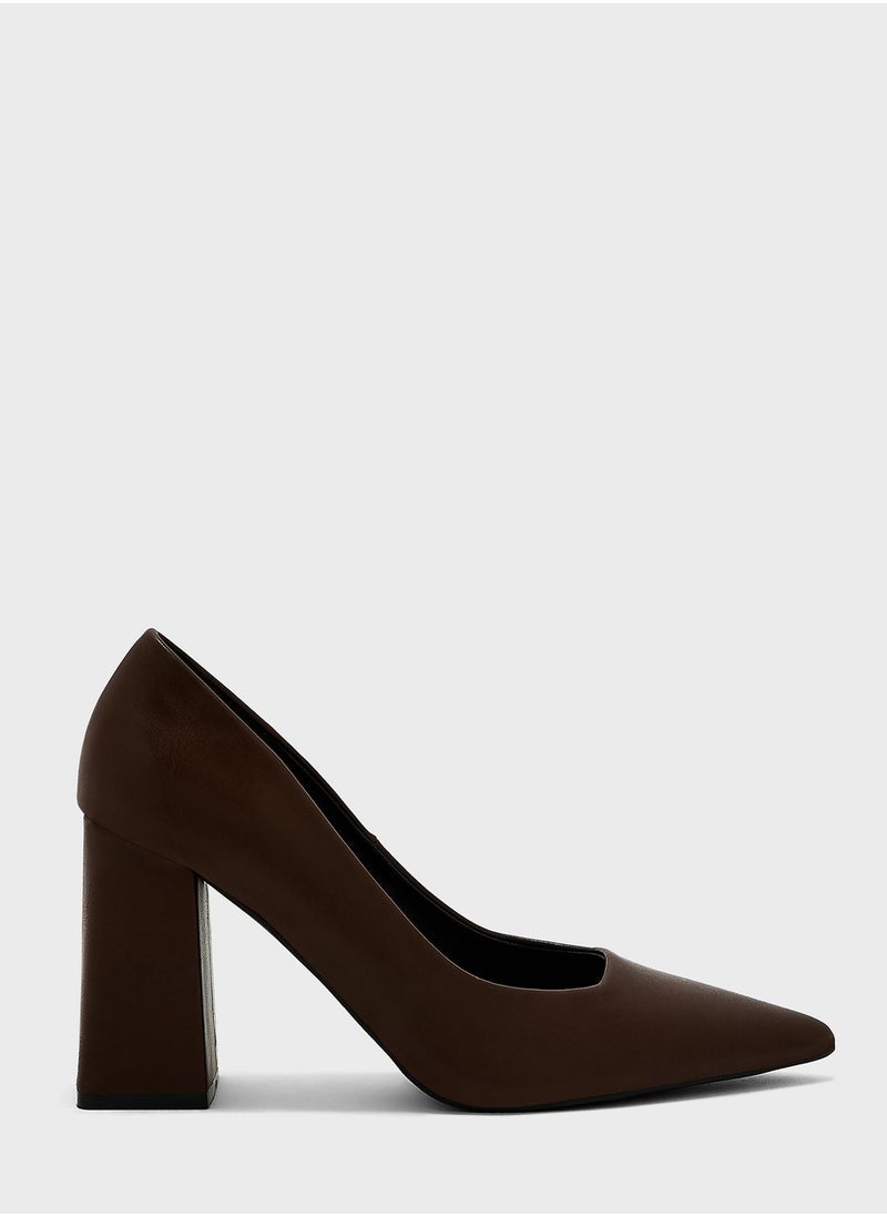 ELLA - High Heel Pointed Pump - Image 1