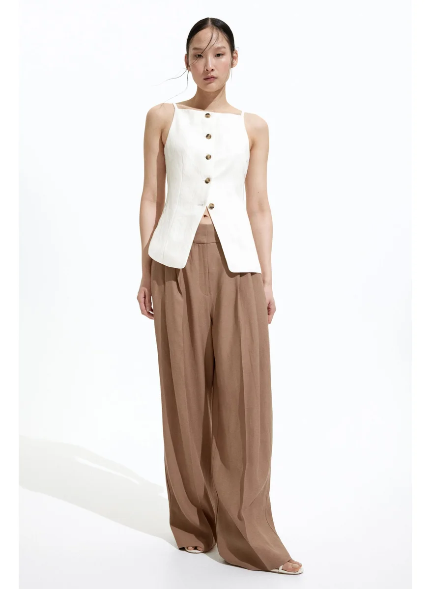 اتش اند ام Tapered-Waist Waistcoat
