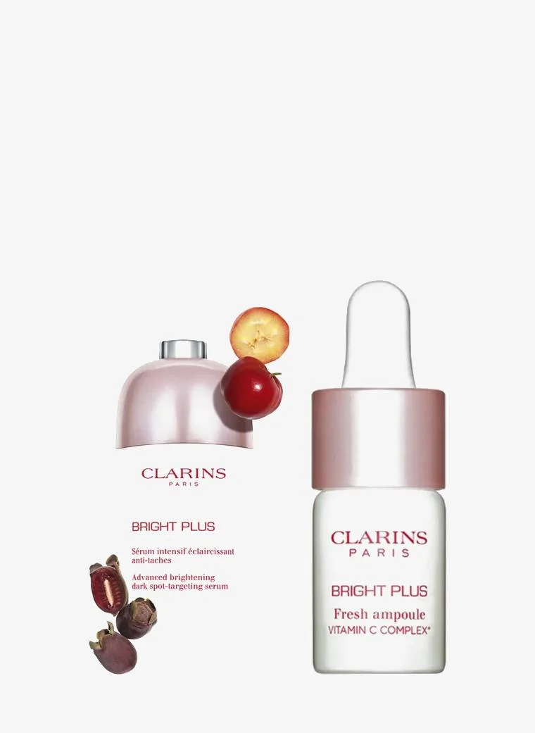 Clarins Clarins Bright Plus Radiance Duo: Advanced Serum & Fresh Ampoule Treatment