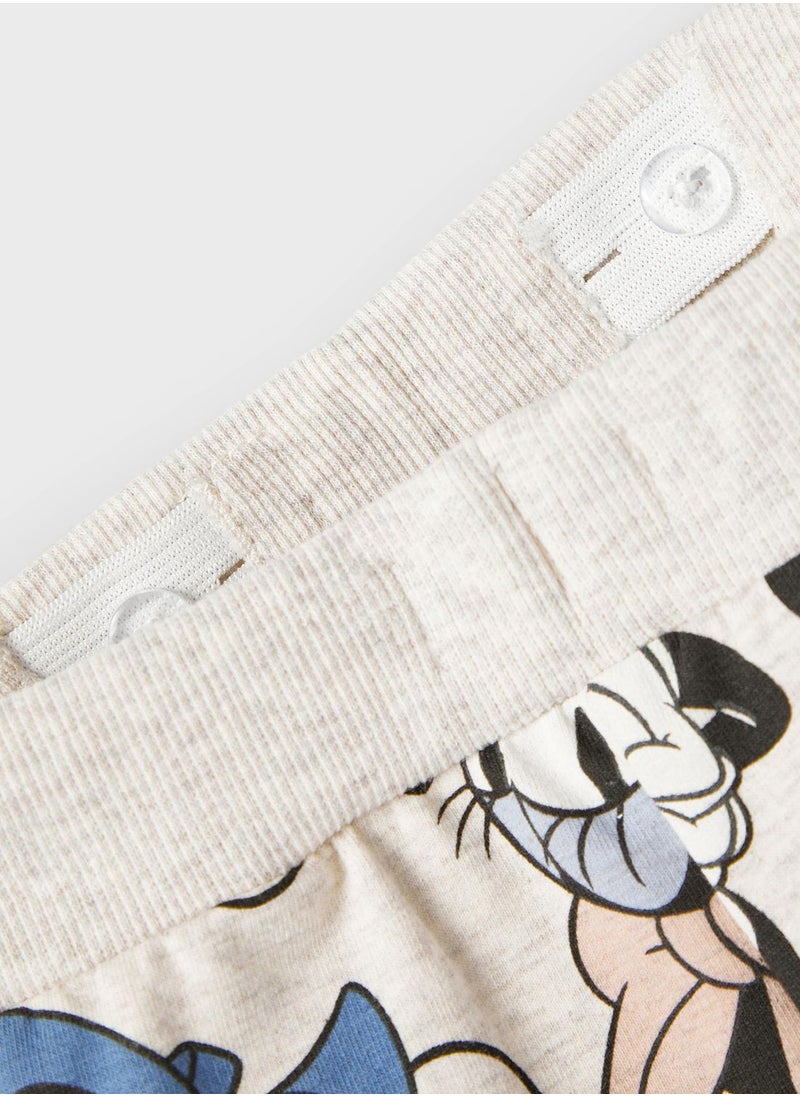 NAME IT - Kids Minnie Mouse Print Sweatpants - Image 1
