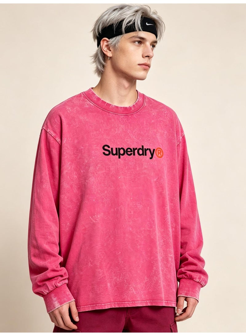 سوبر دراي Superdry Men's and women's T-shirt with long sleeves - Image 5