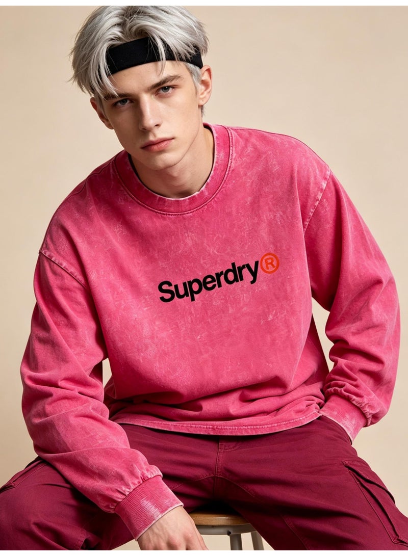 سوبر دراي Superdry Men's and women's T-shirt with long sleeves - Image 1
