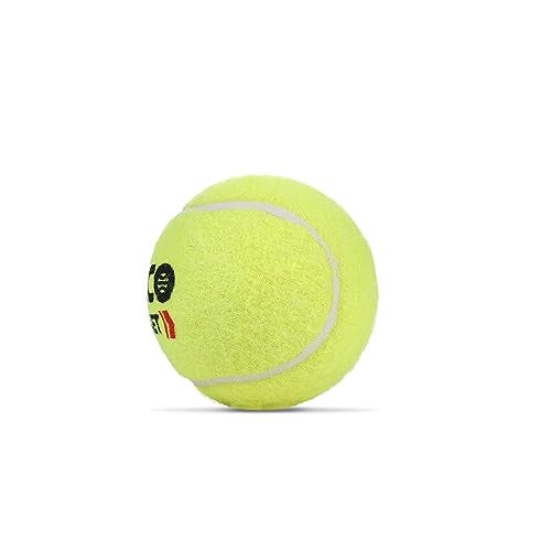 COSCO كوسكو كريكيت نورمال فورس كرة تنس جلد (أصفر) - عبوة من 6 - Image 2