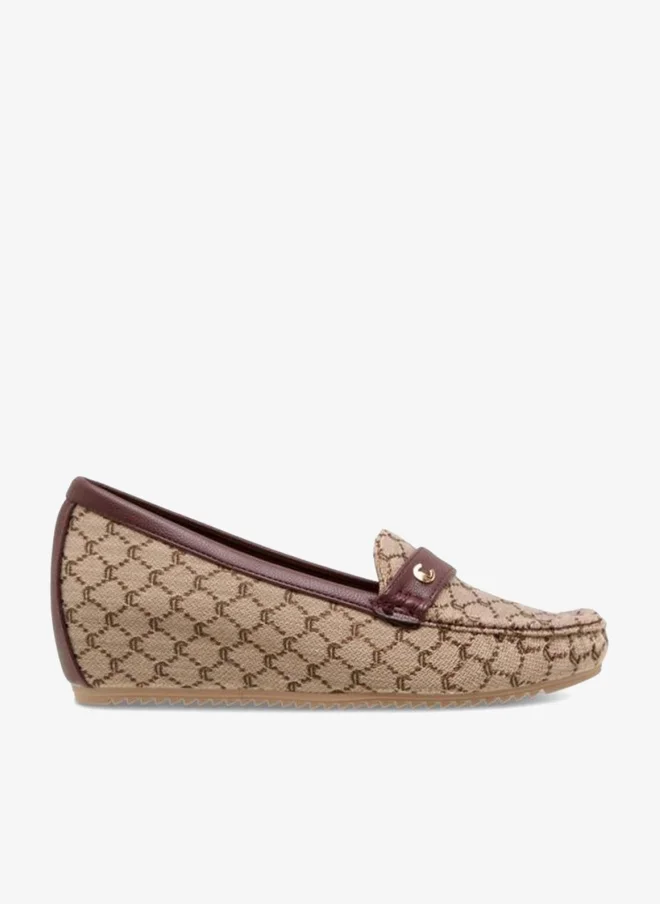 Le Confort Women Jacquard Textured Loafers