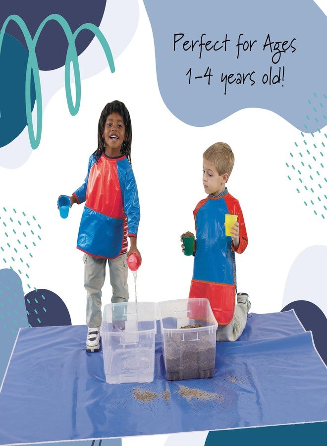 Children's Factory Medium Washable Smock, Classroom Painting & Art Smock for Kids & Toddlers, Ideal for Preschools/Homeschools/Playrooms/Daycares - Image 3