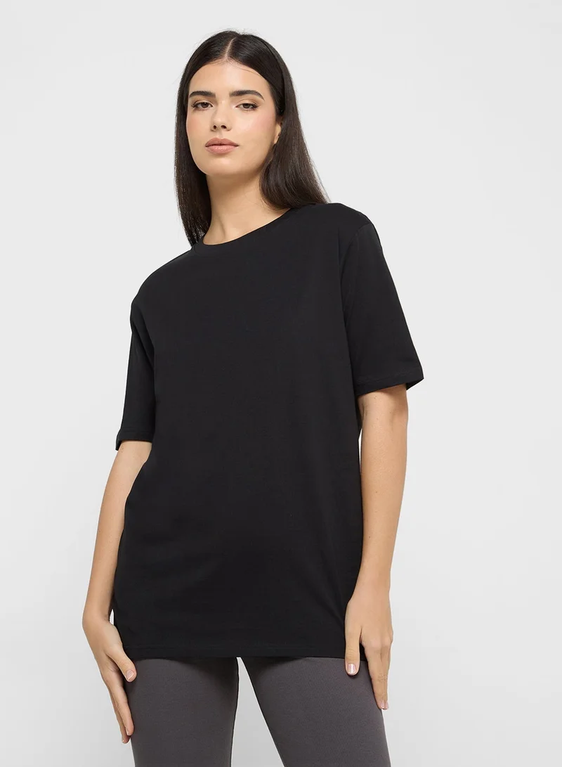 Ginger Basics Oversize Crew Neck T-shirt