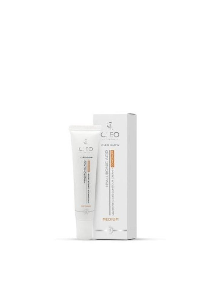 Cleo - Cleo Glow Hyaluronic Acid Lightening Eye Contour+concealer-medium15ML - Image 1