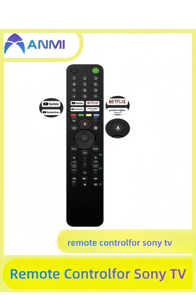 Anmi Anmi Remote Controlfor Sony TV, With Speech Function
