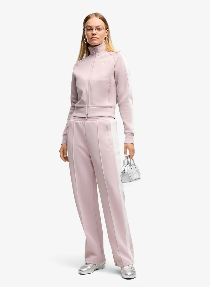 Puma Misty Pink T7 Always On Straight Track Pants for Women | Best Price UAE